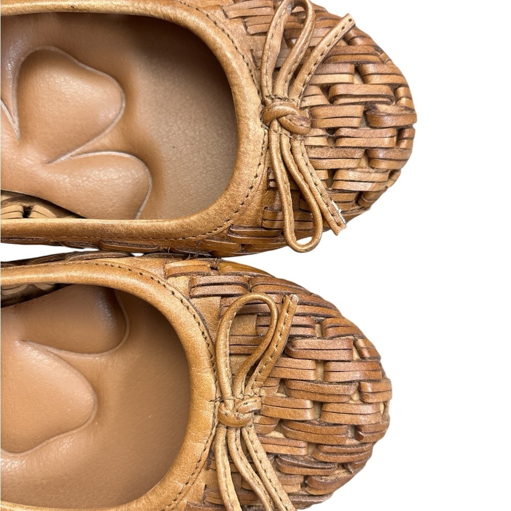 Lucky Brand Mogeni Woven Ballet Tan Flats Woman Sz 6 - Picture 6 of 6